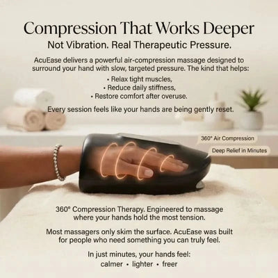 AcuEase Hand & Wrist Massager System