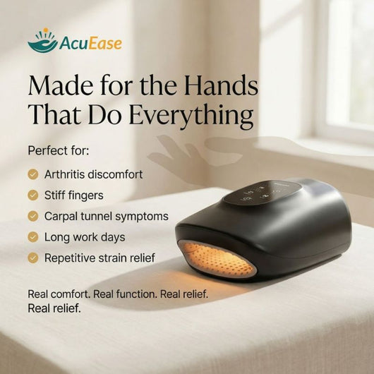AcuEase Hand & Wrist Massager System