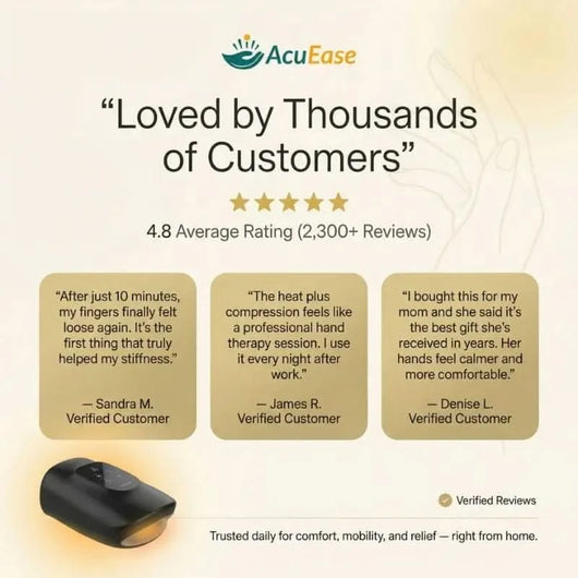 AcuEase Hand & Wrist Massager System